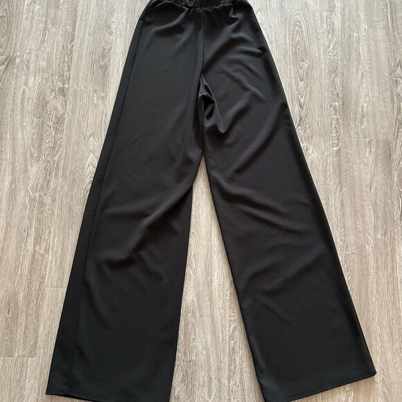 Nasty Gal Black Wide-Leg Pants - Picture 9 of 10